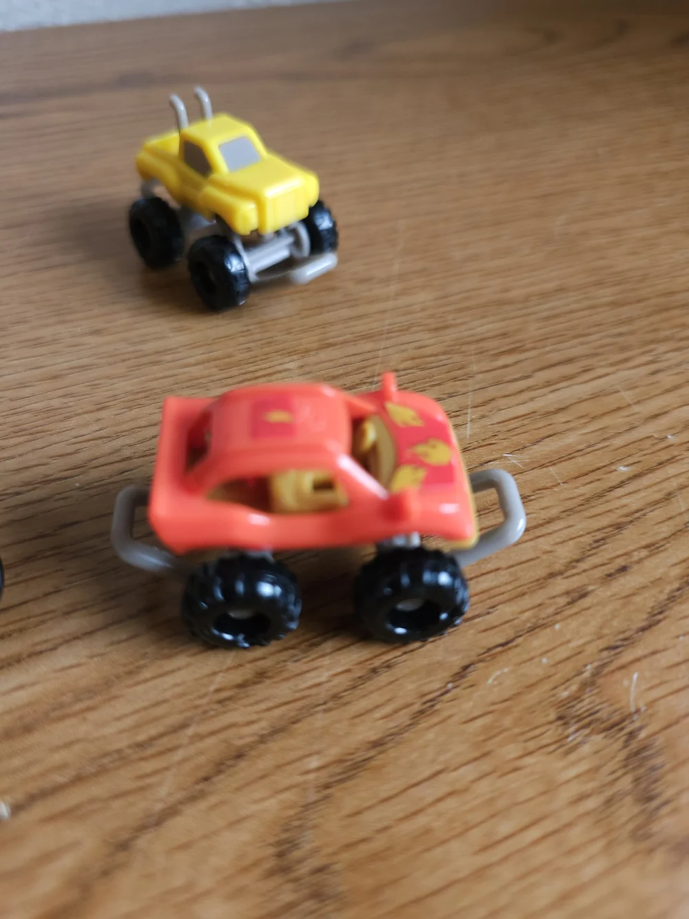 4/$10 Lot 3 Mini Trucks Motorcycle 1 Inch
